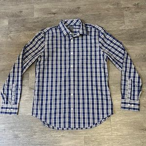 GAP Mens Long Sleeve Button Down Shirt, Size L